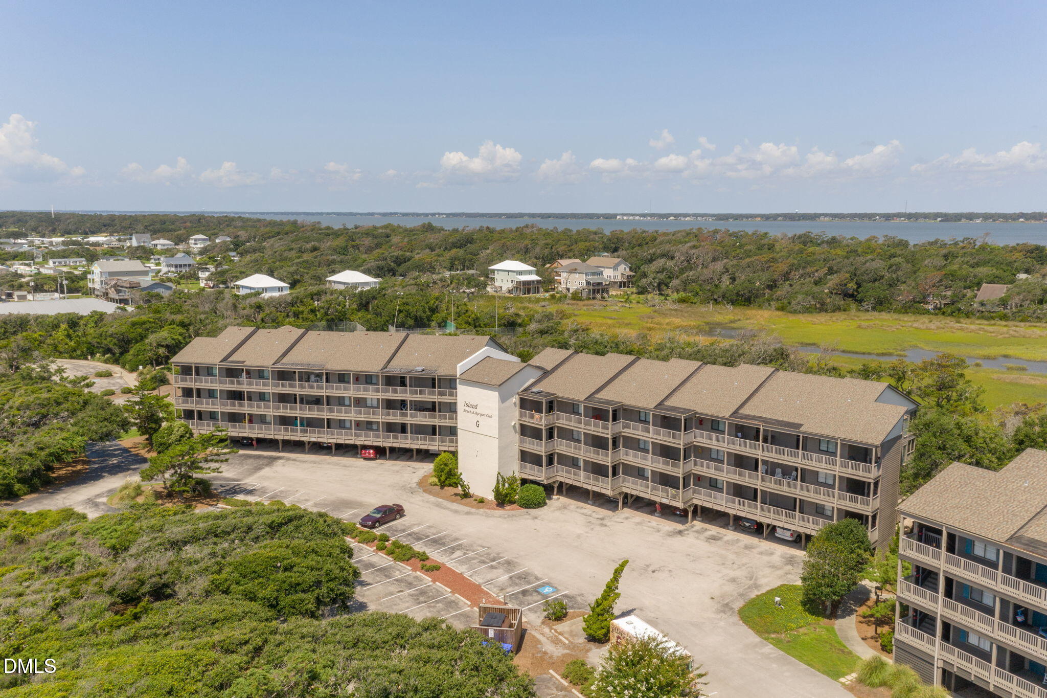 2308 West Fort Macon Road, Unit 204H Atlantic Beach, NC 28512 - Photo 42 of 83 a view of a city with an ocean view