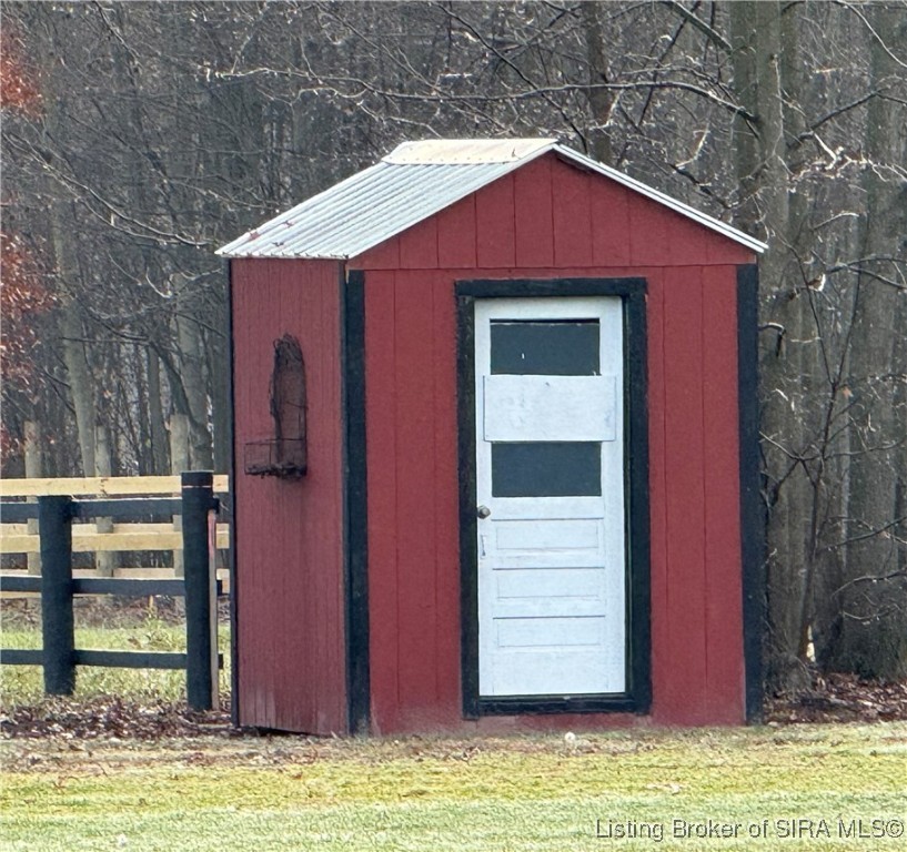1817 South Carmel Road Hanover, IN 47243 - Photo 25 of 33 Garden shed
