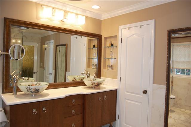 970 South Ridge Trail Clarksville, TN 37043 - Photo 9 of 20 The Master Bath Features a Custom White Marble Double Vanity.