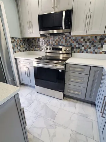 a view of an outdoor space with a window