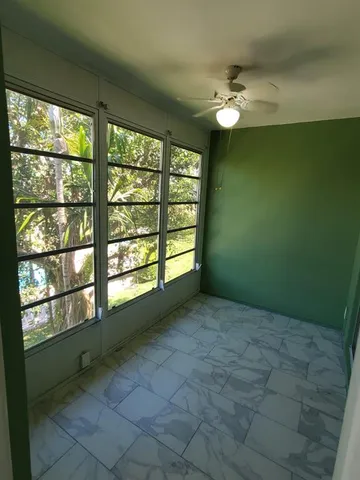 a view of a lake from a window