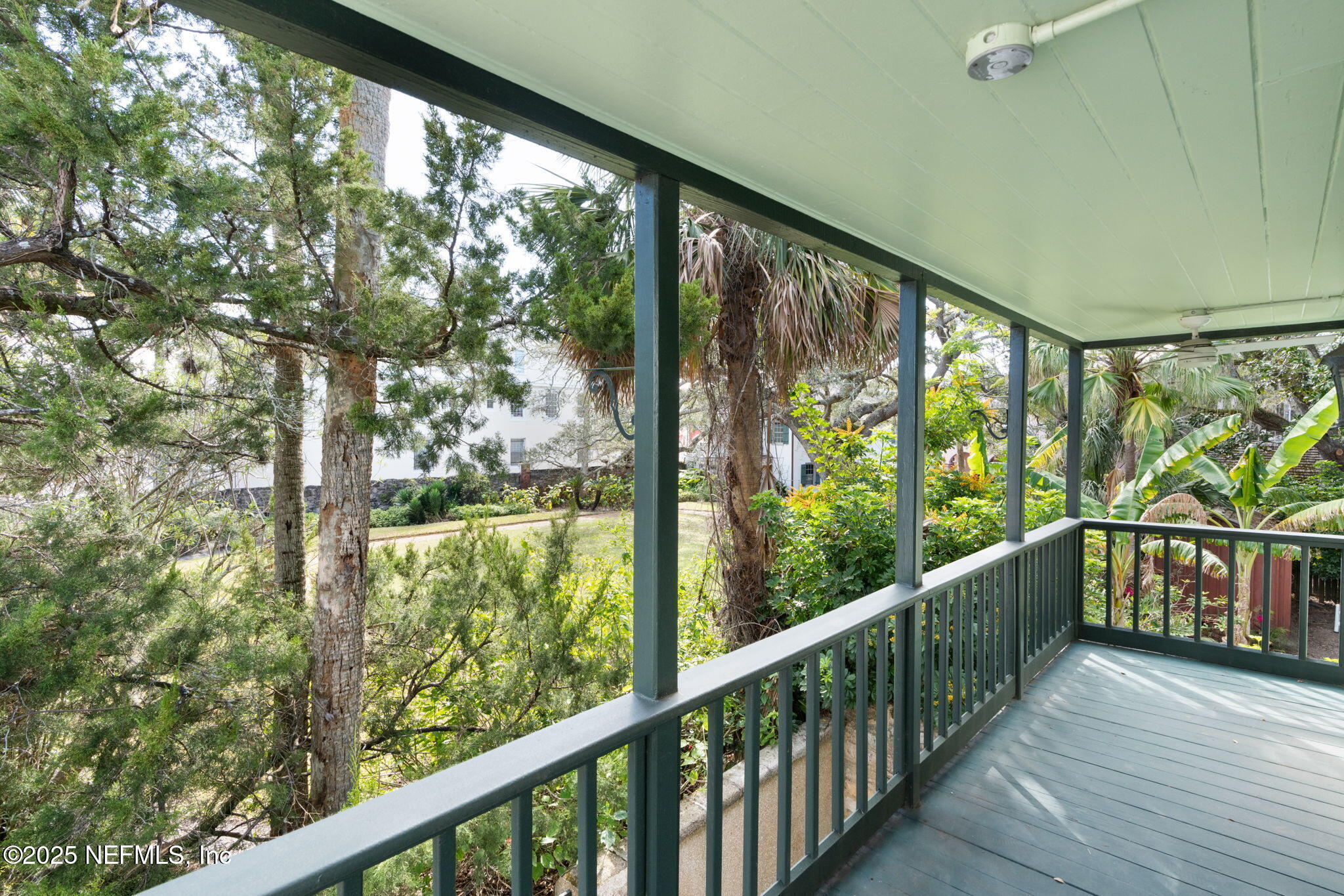 76 Marine Street St. Augustine, FL 32084 - Photo 41 of 60 a view of balcony with wooden floor