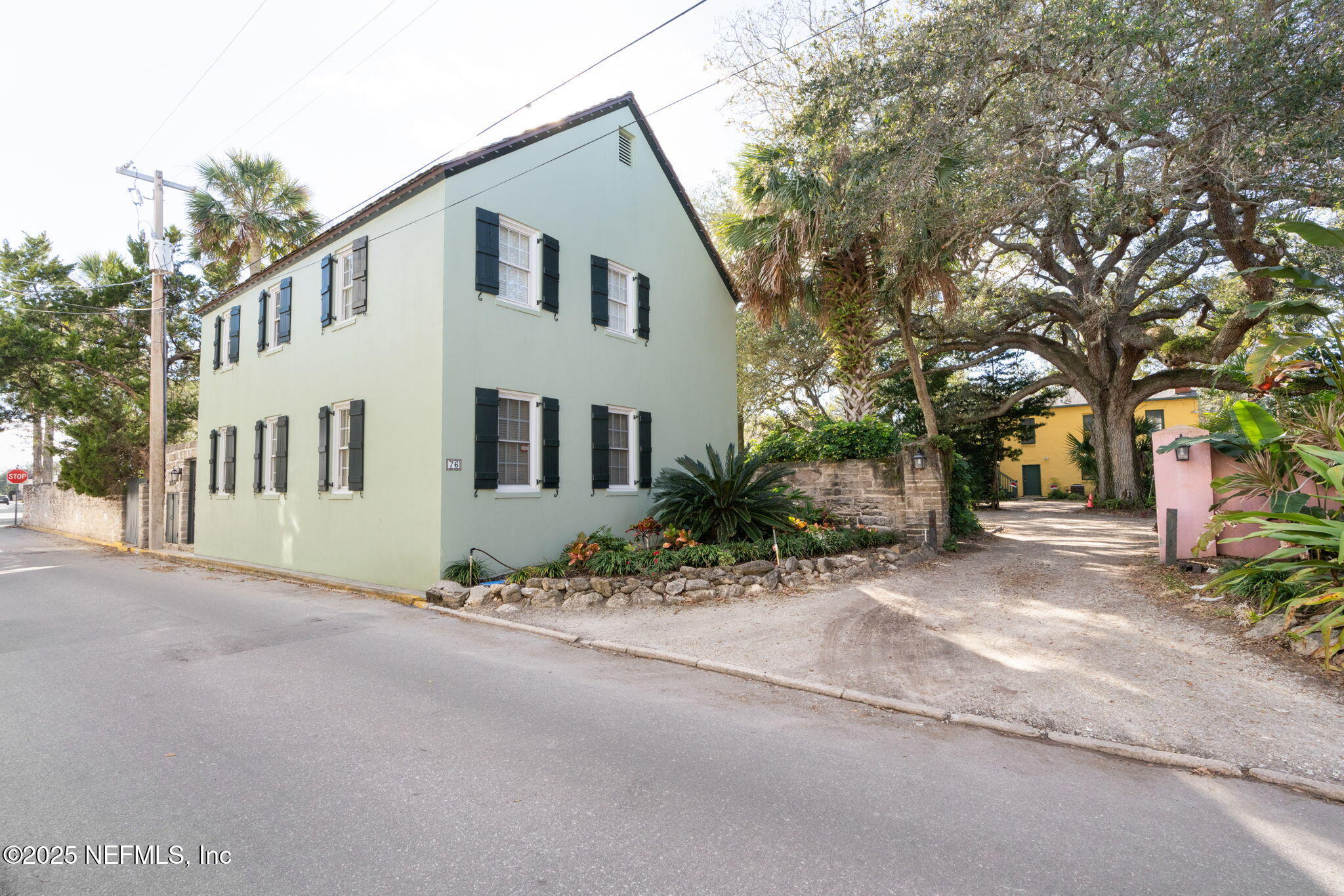76 Marine Street St. Augustine, FL 32084 - Photo 48 of 60 a view of a house with a street