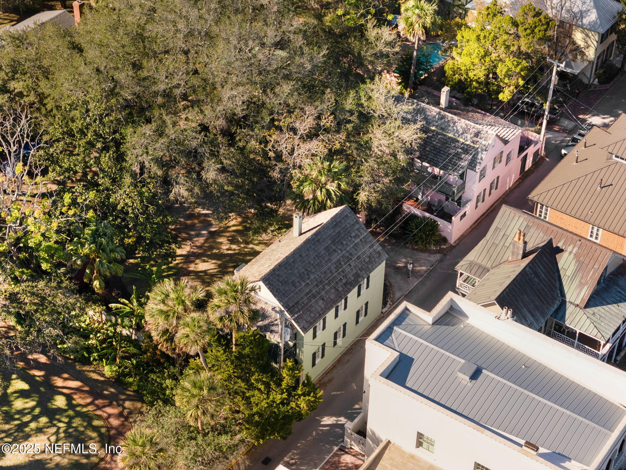 76 Marine Street St. Augustine, FL 32084 - Photo 52 of 60 a view of a house with a tree