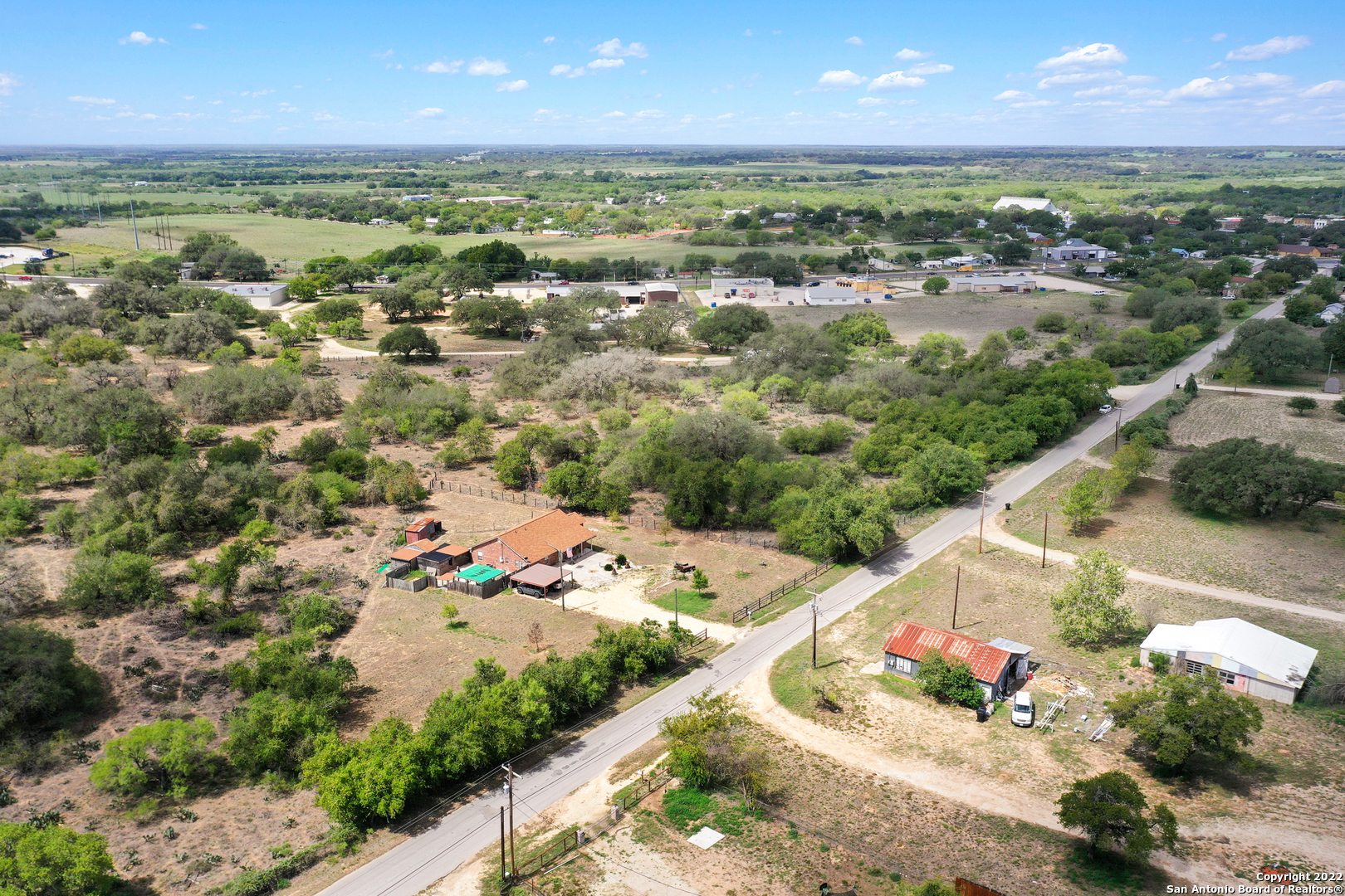 0 Rossville Road Devine, TX 78016 - Photo 5 of 12 a view of a city with an ocean view