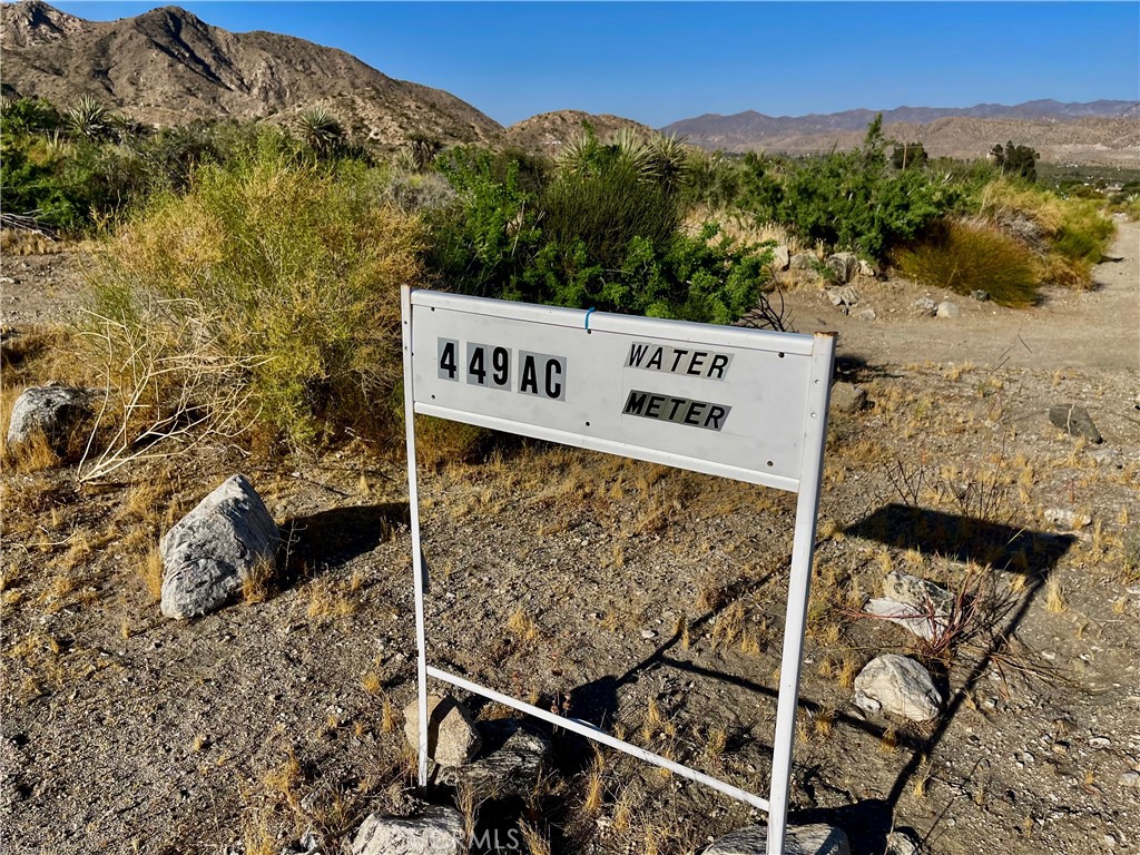 49200 Old Mill Road Morongo Valley, CA 92256 - Photo 14 of 20 a sign on the side of a road