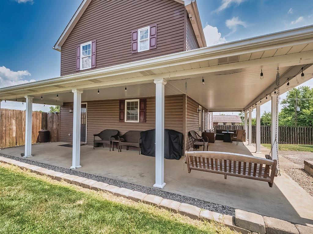 1256 Elders Ridge Road Saltsburg, PA 15681 - Photo 12 of 32 a view of a house with a patio and deck