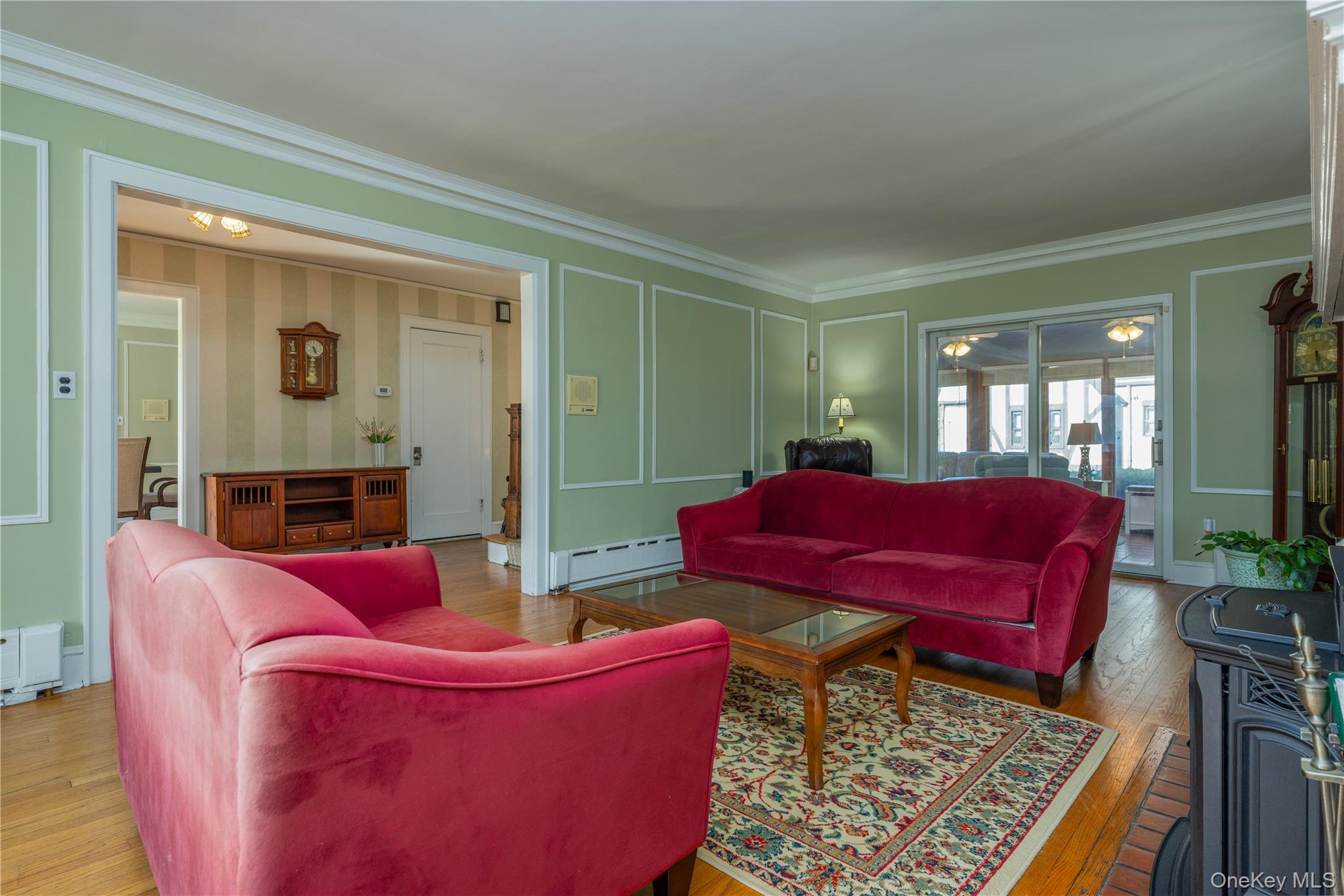 159 Fenimore Road New Rochelle, NY 10804 - Photo 5 of 37 Spacious living room with case opening to the front hall
