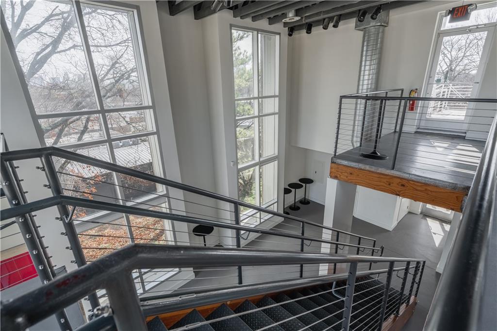 692 10th Street Northwest Atlanta, GA 30318 - Photo 36 of 38 a view of entryway and hall with wooden floor