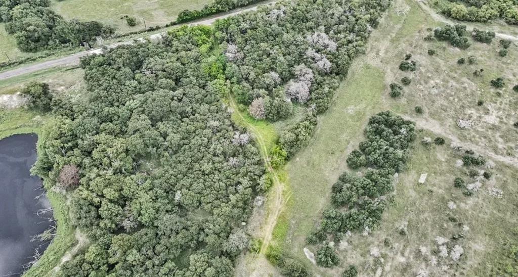885 Cr 244 Road Mexia, TX 76667 - Photo 2 of 8 Aerial view of property and surrounding area and easements