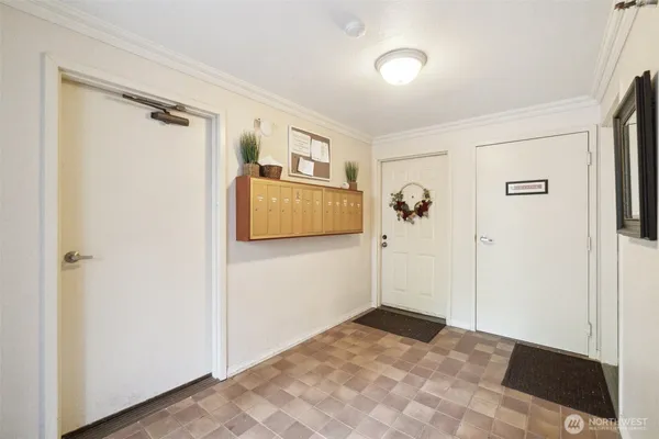 a view of a storage & utility room