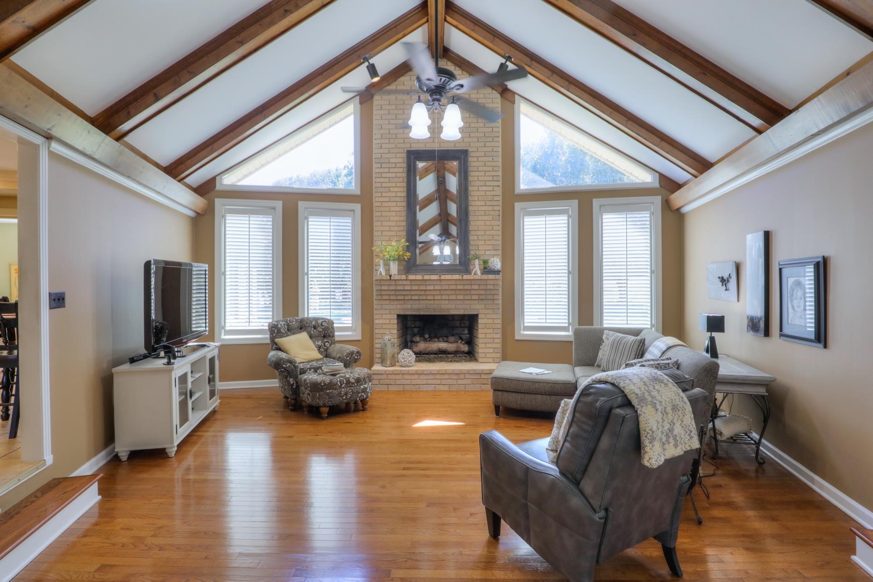416 Rolling Mill Road Old Hickory, TN 37138 - Photo 8 of 30 Soaring ceilings with wood beams.