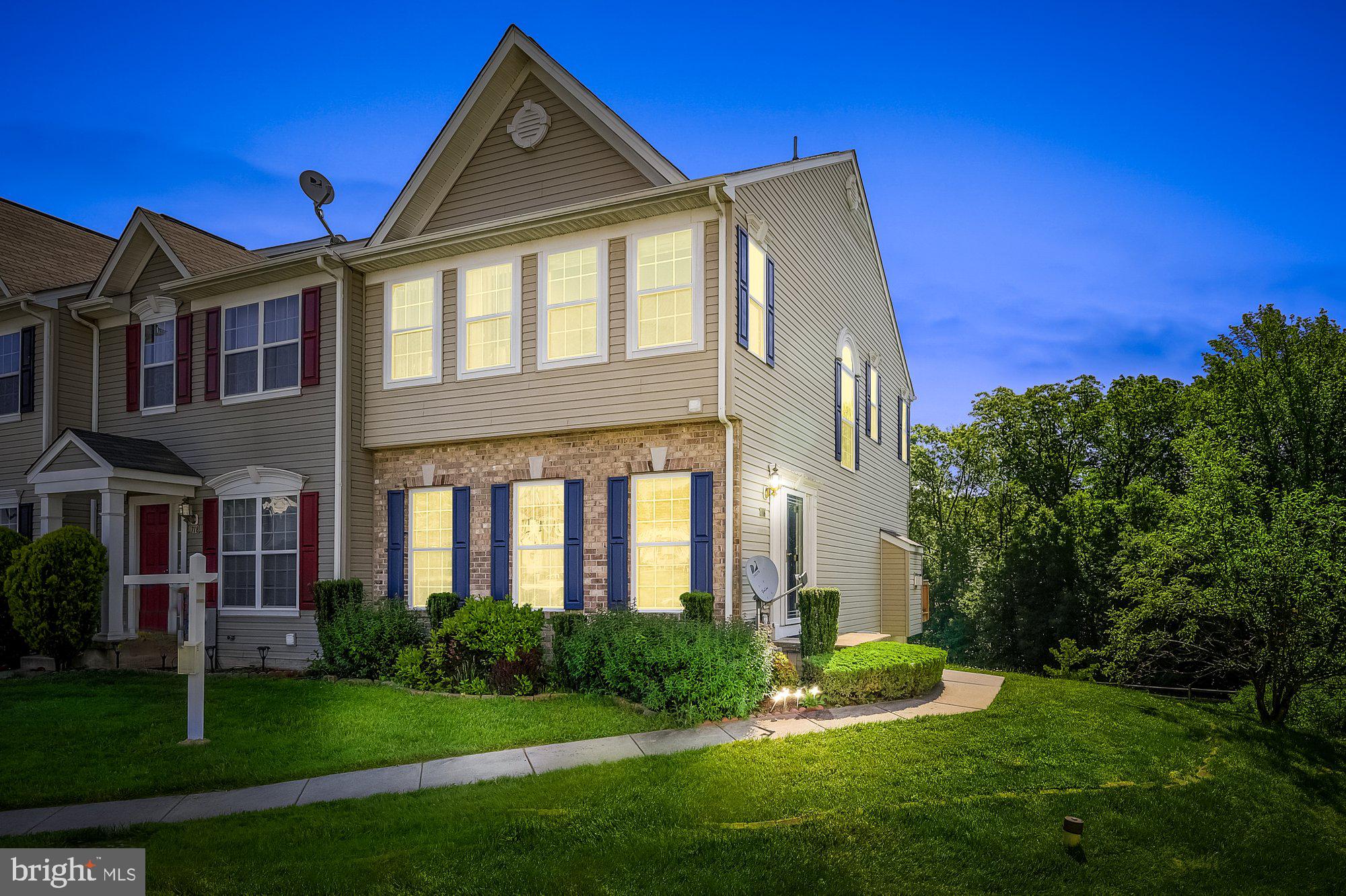 716 Cardiff Circle Edgewood, MD 21040 - Photo 2 of 26 Twilight Front Of Home
