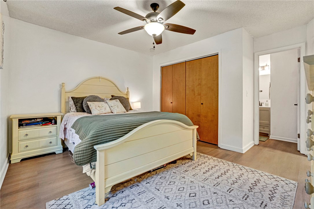 104 Captains Way Anderson, SC 29625 - Photo 36 of 47 This cozy bedroom features durable flooring and a convenient closet, perfect for comfortable living.