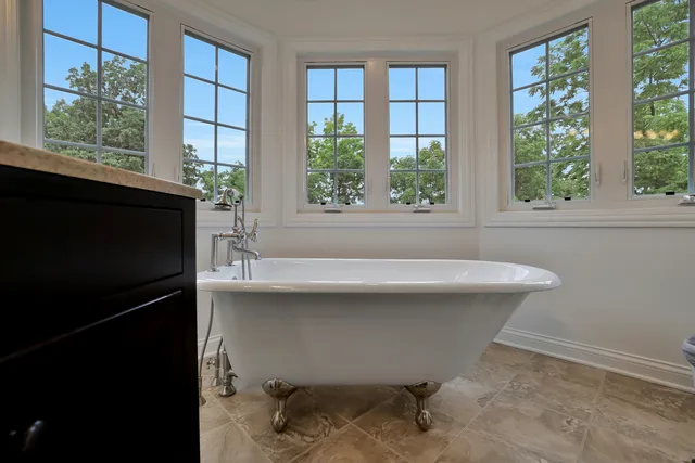 a bathroom with a sink and a bathtub