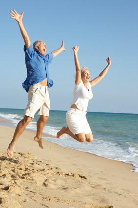 2820 Southwest 13th Street, Unit 203 Delray Beach, FL 33445 - Photo 44 of 44 Happy couple on beach