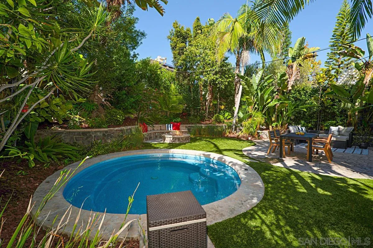 660 Cypress Hills Drive Encinitas, CA 92024 - Photo 24 of 38 a view of a swimming pool with a patio