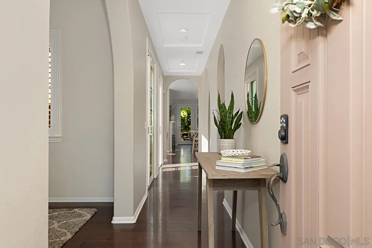 660 Cypress Hills Drive Encinitas, CA 92024 - Photo 5 of 38 a view of living room with furniture and wooden floor