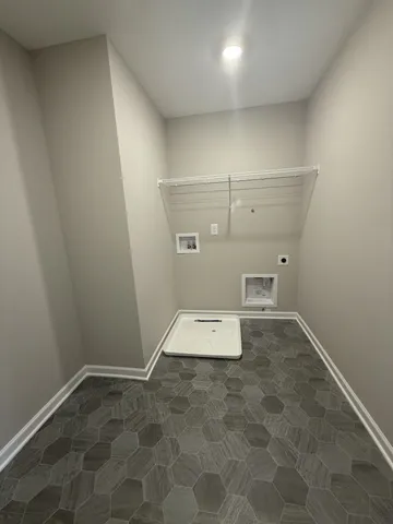 an empty room with an empty space