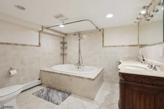 a view of a hallway with stairs