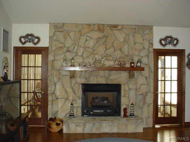 3136 Smokey Road Aylett, VA 23009 - Photo 3 of 10 Other - Great room with stone fireplace with gas l