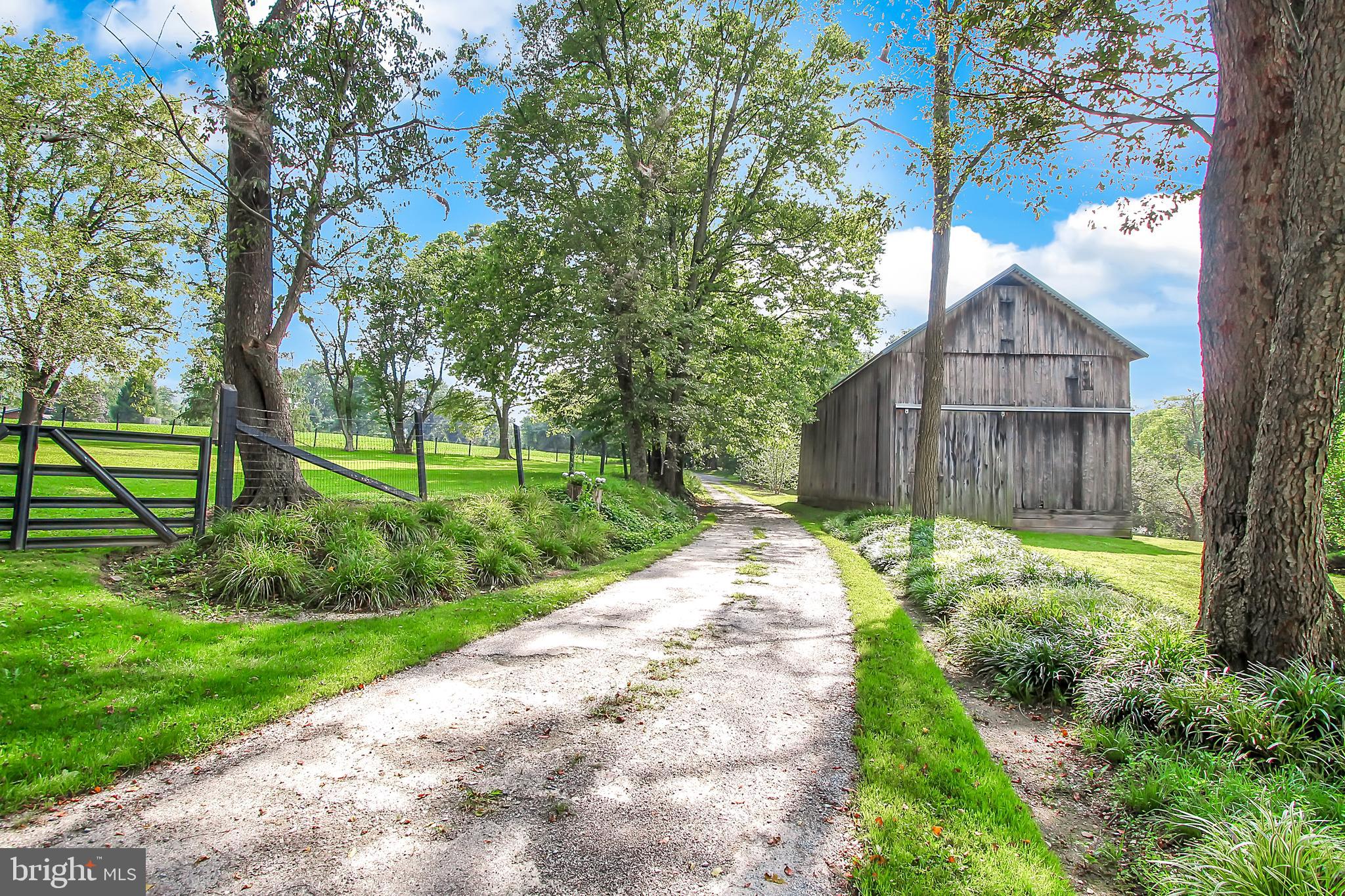 5840 Pheasant Run Road Hellam, PA 17406 - Photo 56 of 80 Entry lane with tobacco barn
