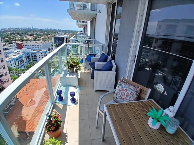 a view of balcony and deck