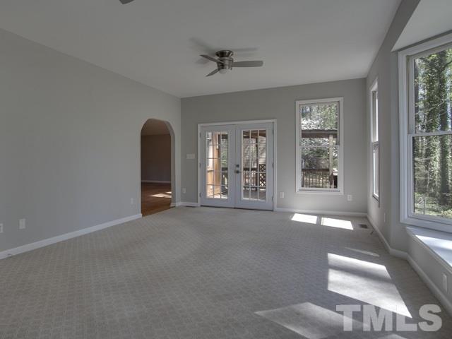 3487 Hope Valley Road Durham, NC 27707 - Photo 16 of 25 French doors lead to deck.