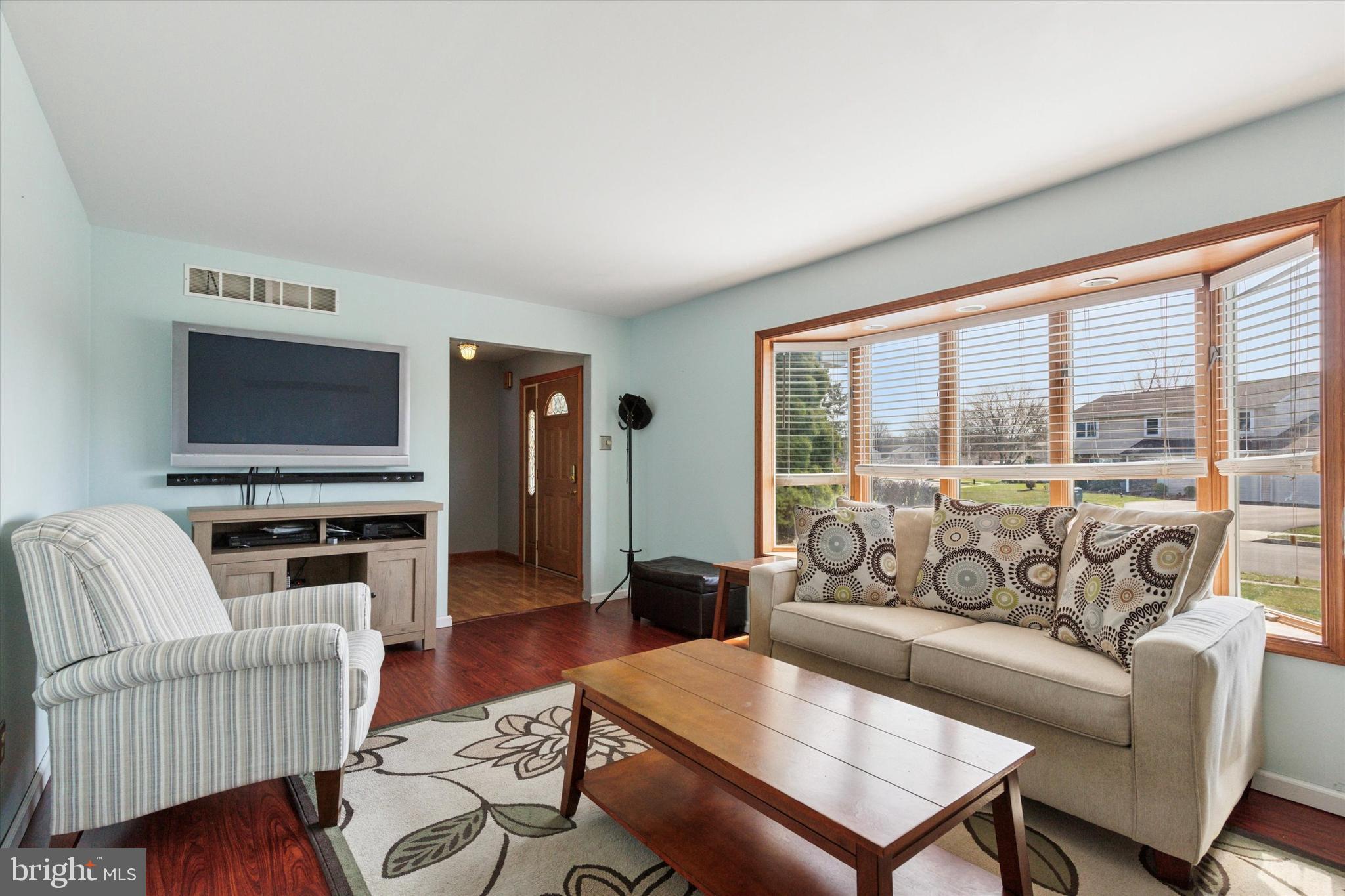 1481 Independence Way Hatfield, PA 19440 - Photo 8 of 35 a living room with furniture and a flat screen tv