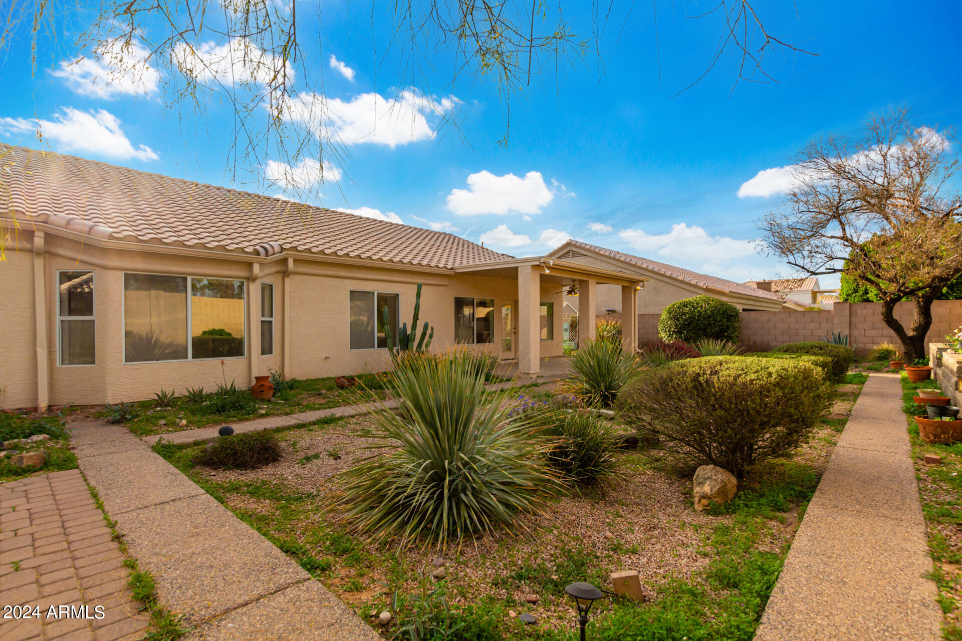 1021 North Alba Mesa, AZ 85213 - Photo 32 of 58 PEACEFUL GARDEN BACKYARD