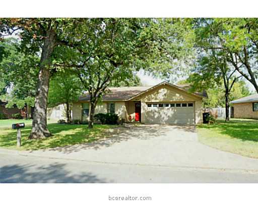 1614 Treehouse Trail College Station, TX 77845 - Photo 1 of 1 a house view with a garden space