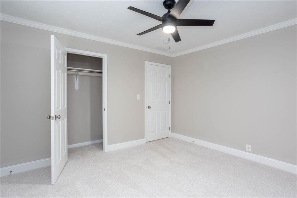 3831 Dillard Street Powder Springs, GA 30127 - Photo 17 of 30 wooden floor in an empty room