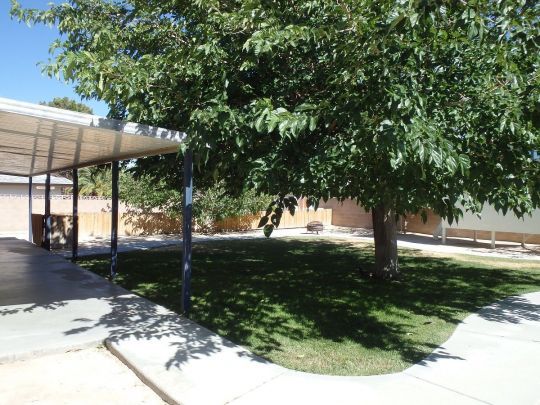 723 West Kevin Court Ridgecrest, CA 93555 - Photo 39 of 48 a view of backyard with green space