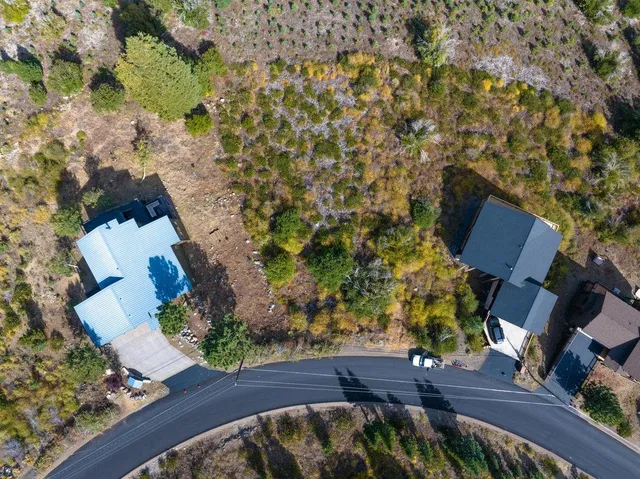 a view of a lake with a mountain
