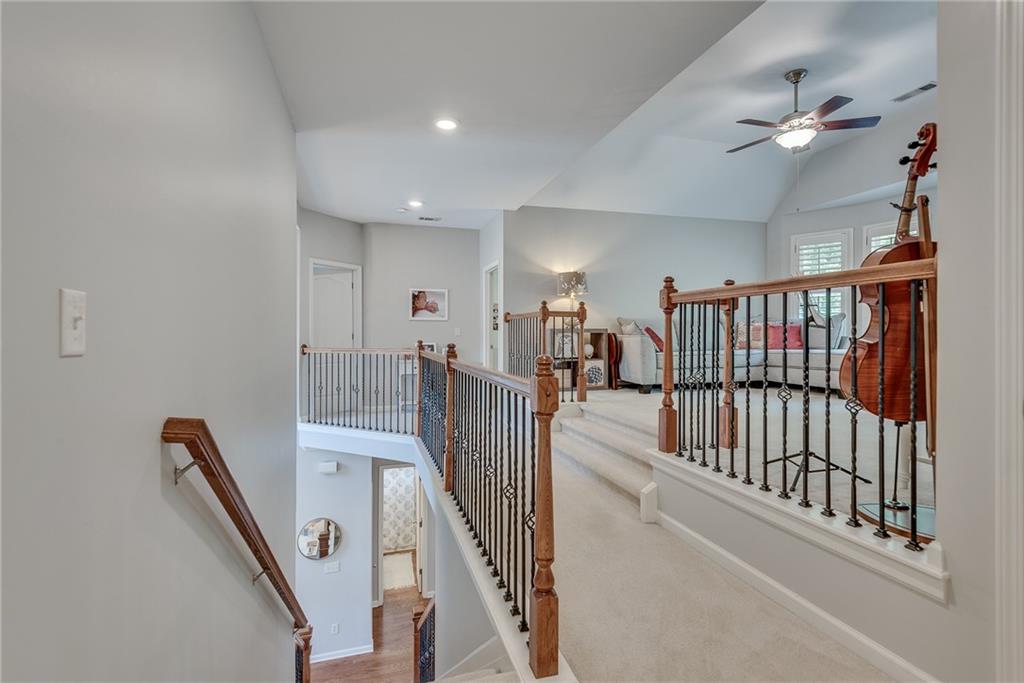 3315 Thimbleberry Trail Dacula, GA 30019 - Photo 26 of 59 a view of a hallway with seating area