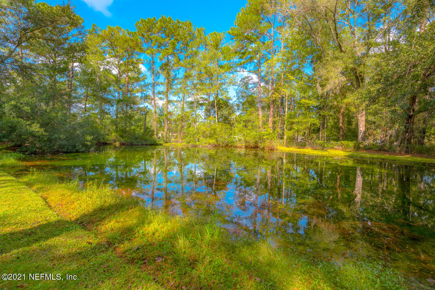 540259 Lem Turner Road Callahan, FL 32011 - Photo 24 of 40 a view of lake background with houses
