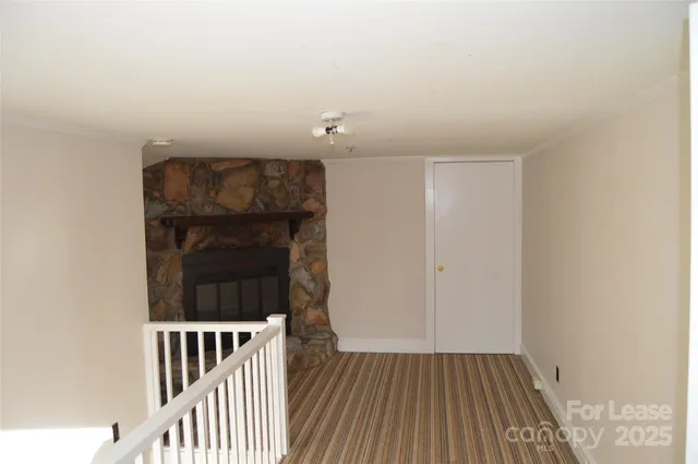 a view of livingroom with furniture and wooden floor