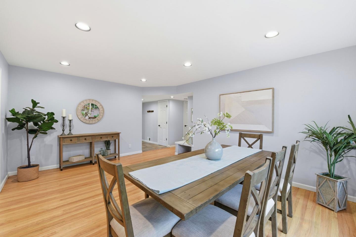 1663 Curtner Avenue San Jose, CA 95125 - Photo 20 of 57 a view of a dining room with furniture and wooden floor