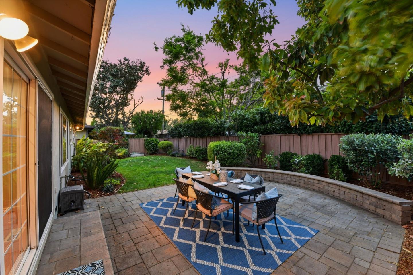 1663 Curtner Avenue San Jose, CA 95125 - Photo 33 of 57 a backyard of a house with table and chairs