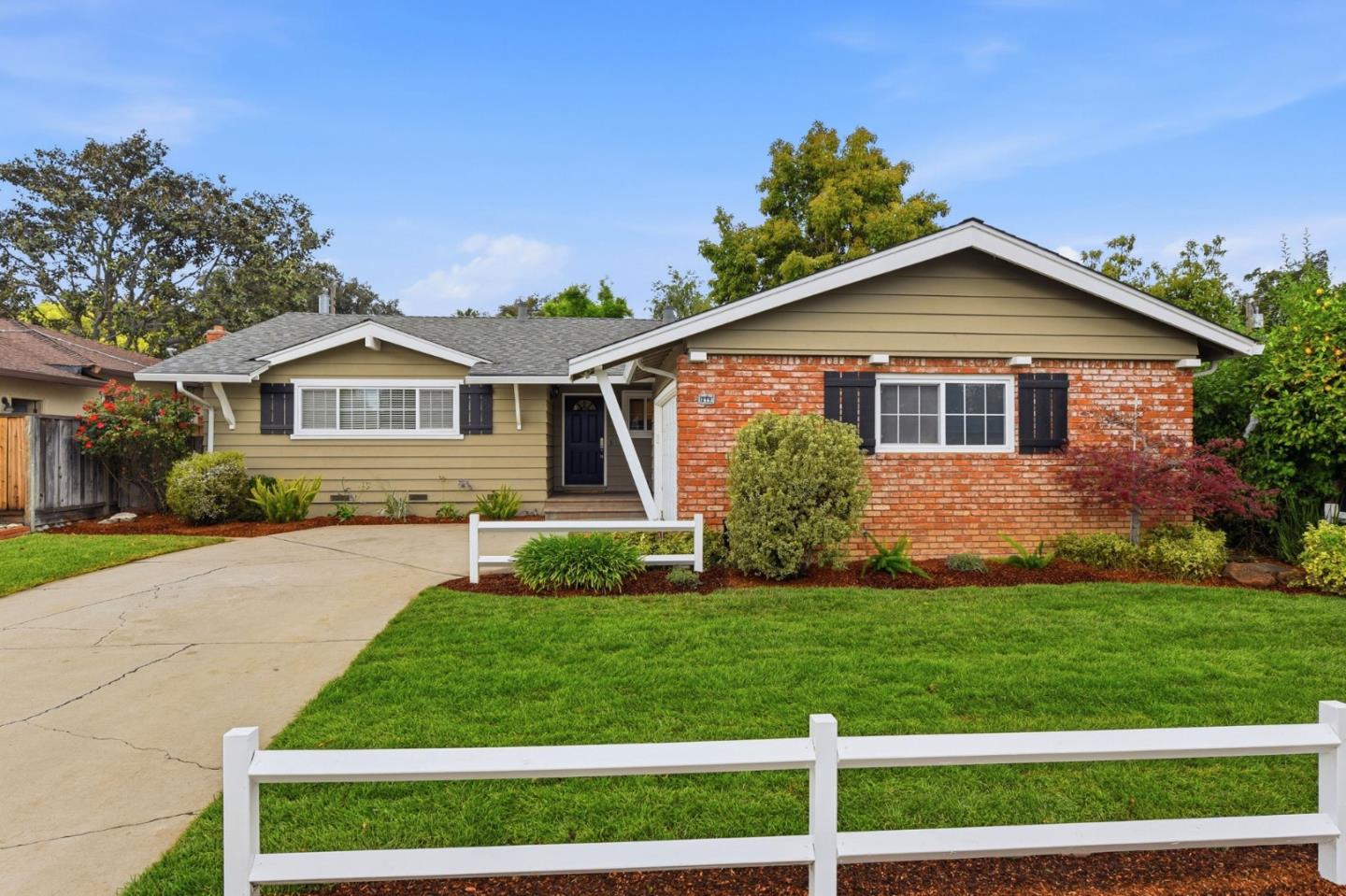 1663 Curtner Avenue San Jose, CA 95125 - Photo 40 of 57 a front view of a house with a yard