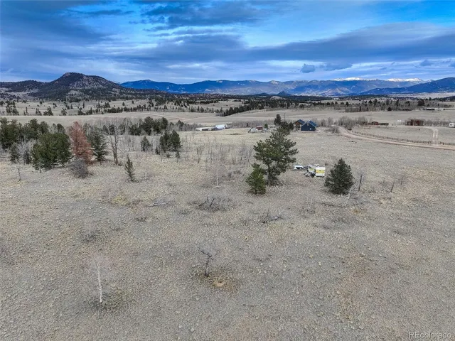 a view of a lake with a mountain