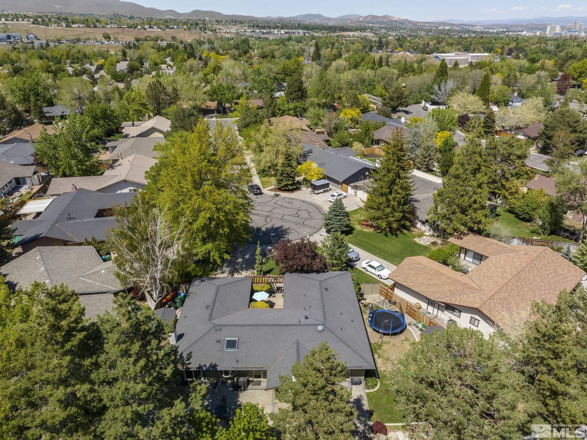 1490 Shewmaker Court Reno, NV 89509 - Photo 38 of 40 an aerial view of house with yard
