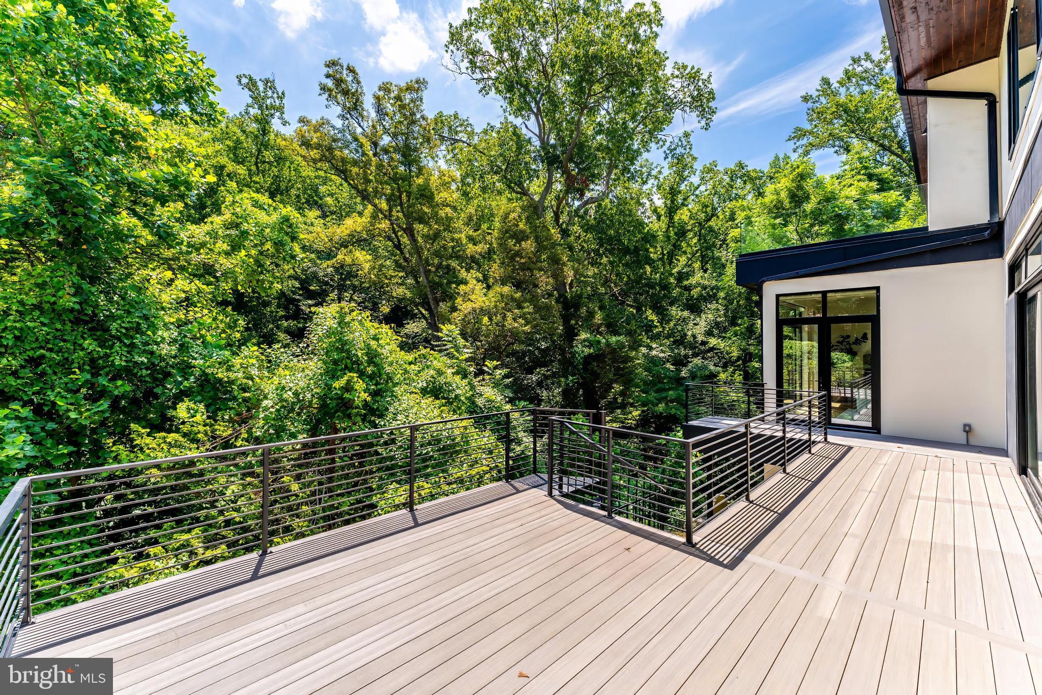 3632 36th Road North Arlington, VA 22207 - Photo 12 of 108 Upper level deck view