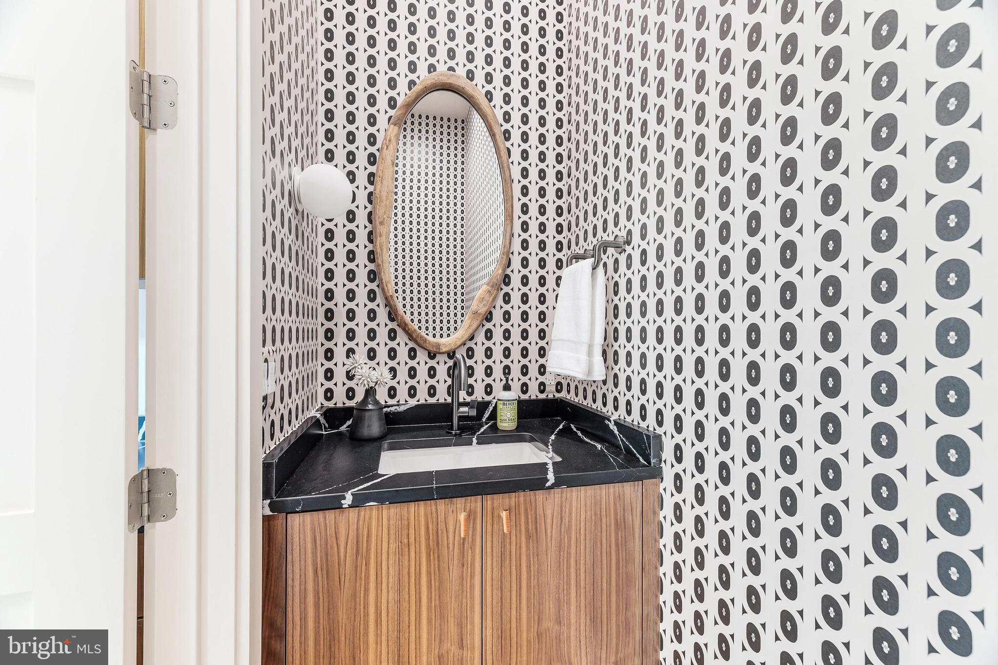 3632 36th Road North Arlington, VA 22207 - Photo 28 of 108 Powder room with designer finishes