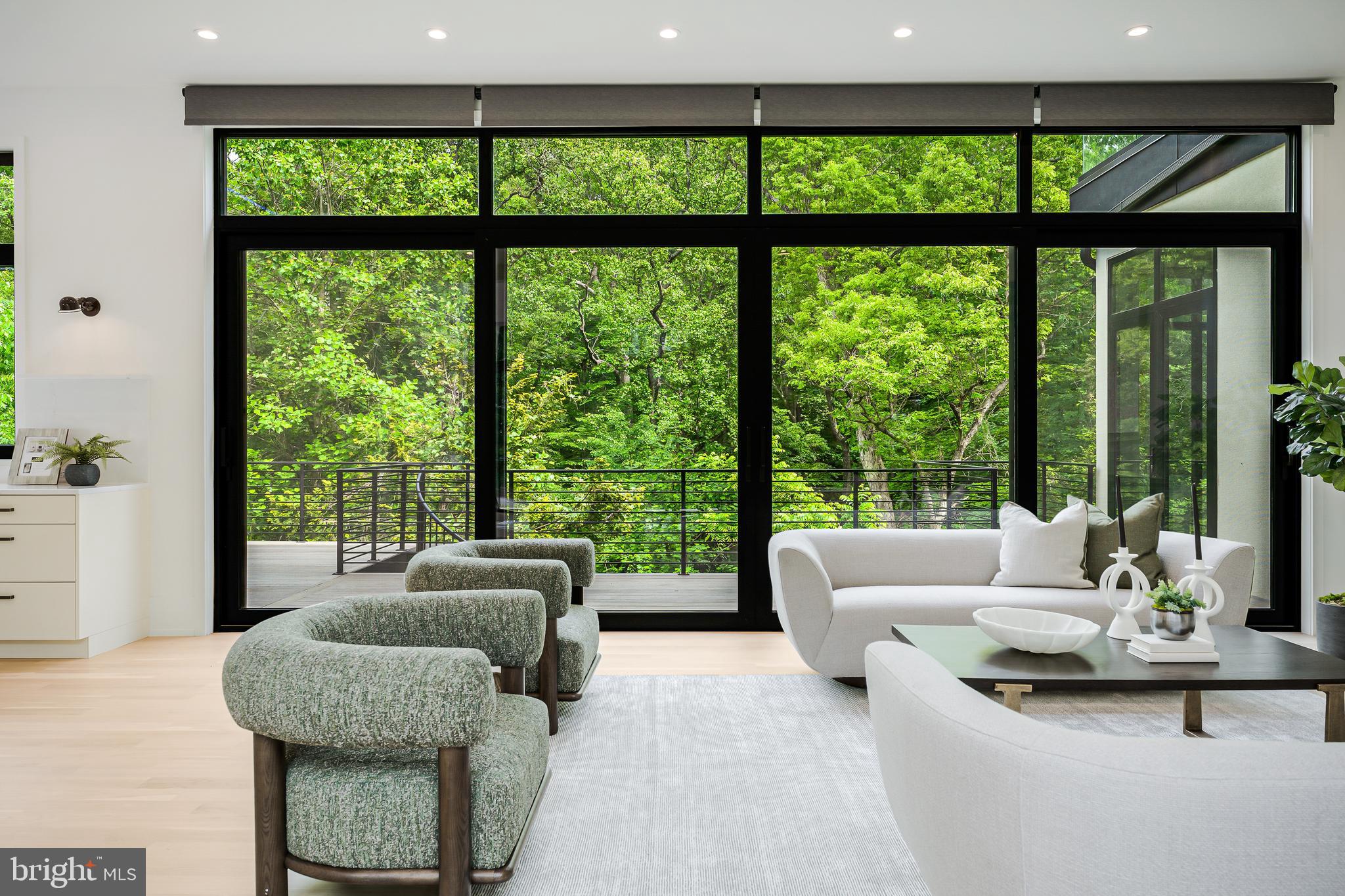 3632 36th Road North Arlington, VA 22207 - Photo 3 of 108 Sliding doors out to the rear deck