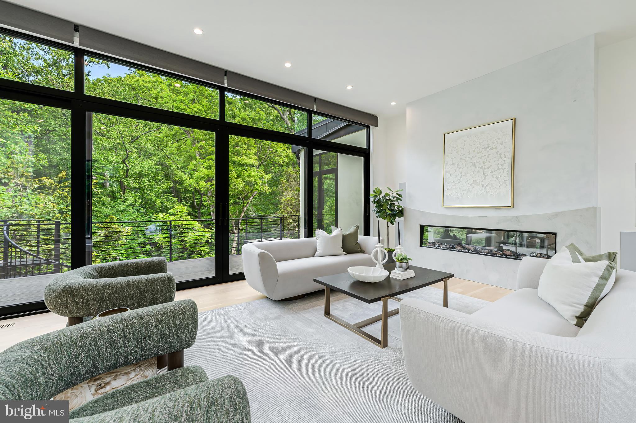 3632 36th Road North Arlington, VA 22207 - Photo 5 of 108 Family room (TV/cable outlet behind the artwork)