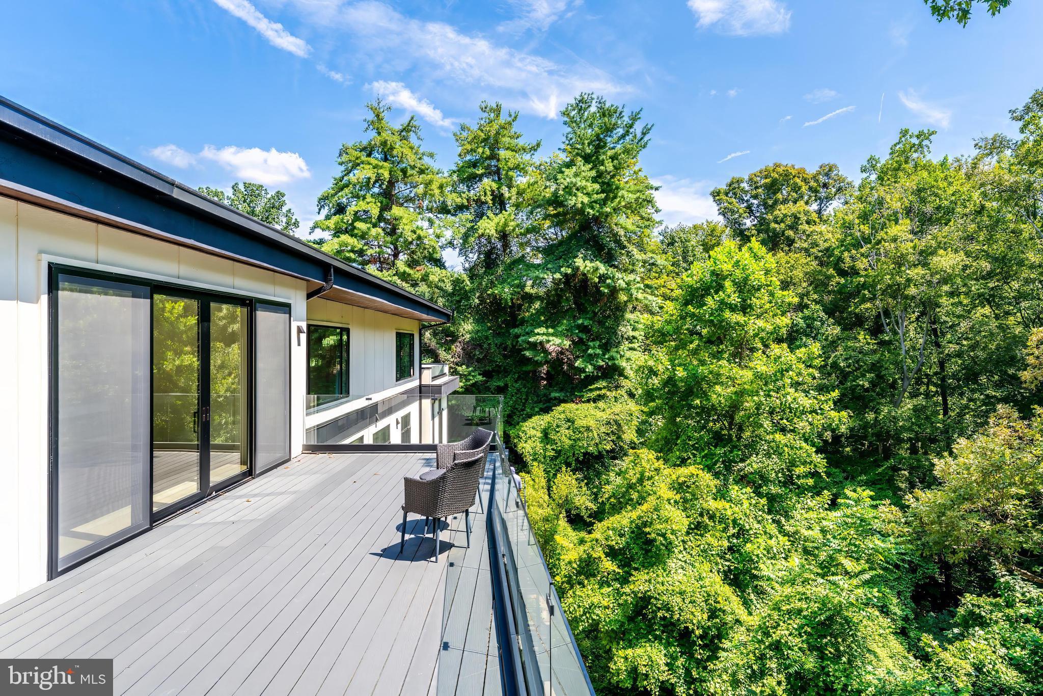 3632 36th Road North Arlington, VA 22207 - Photo 61 of 108 Incredible balcony with glass railing