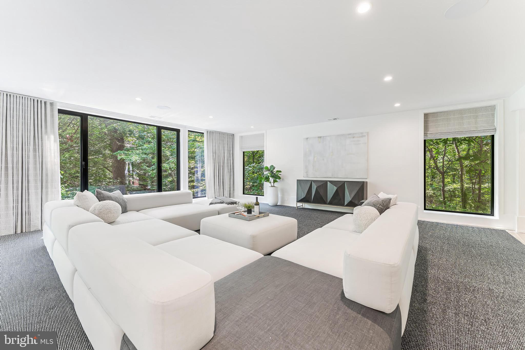 3632 36th Road North Arlington, VA 22207 - Photo 90 of 108 Custom cut wool area rug & custom drapes