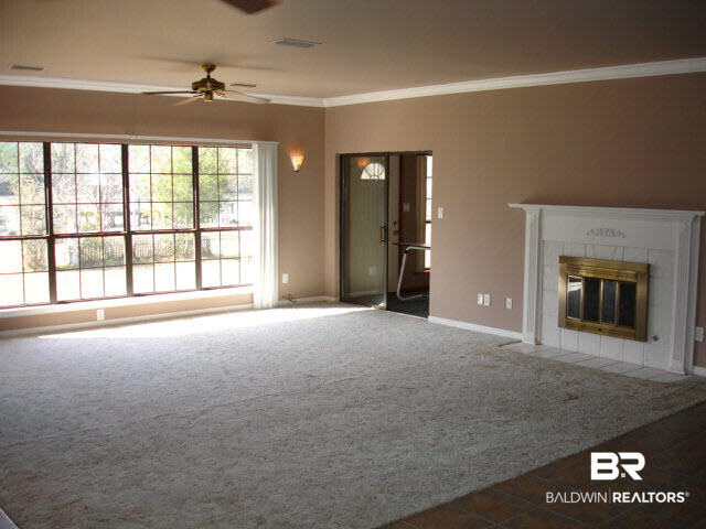 9305 Bay Point Drive Elberta, AL 36530 - Photo 14 of 45 LIVING RM & FIRE PLC