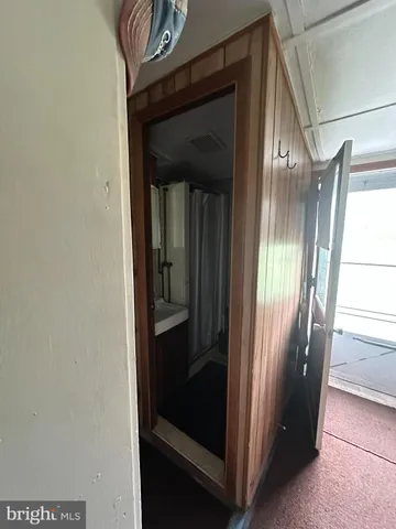 a view of walk in closet